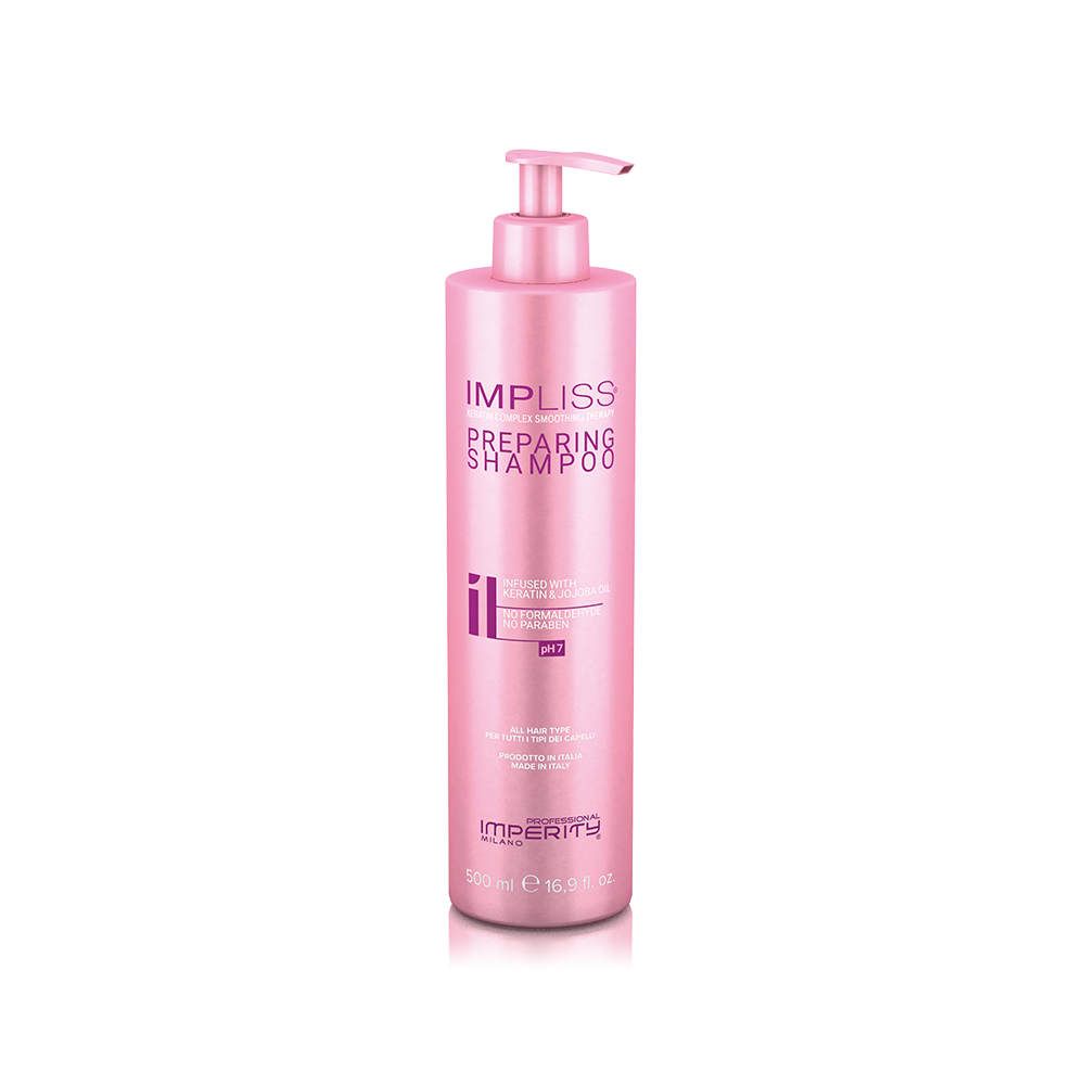 Impliss Glioxil Säure Haarglätter Creme mit Keratin 500ml