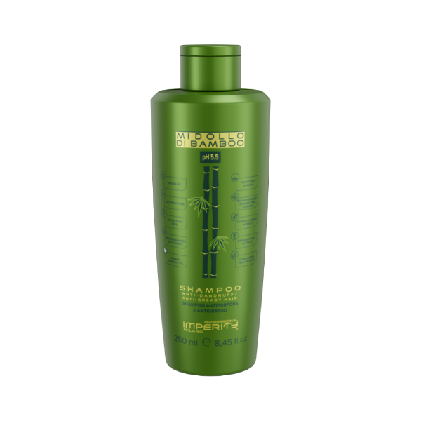 Midollo di Bamboo Anti-Schuppen Shampoo, gegen fettiges Haar 250 ml