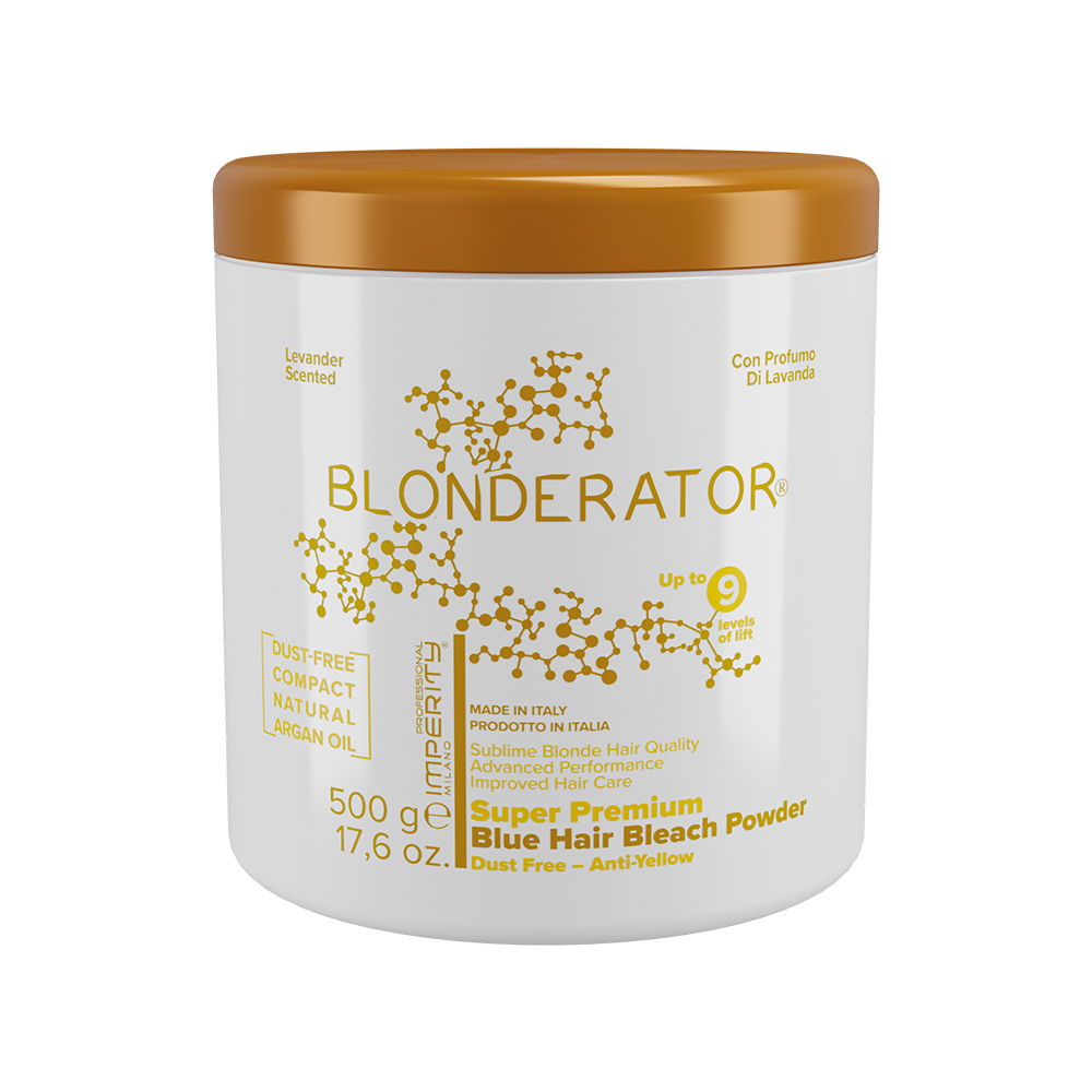 Blonderator Super Premium Blau Blondes Pulver mit Arganöl 500g (9)