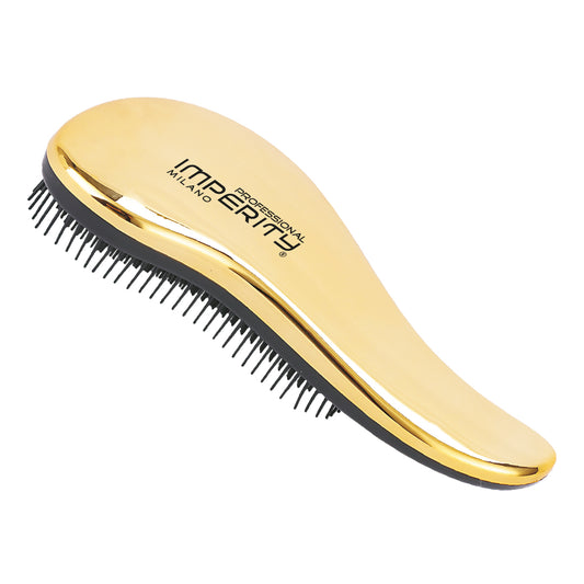 Goldschwarze Detanglerbürste