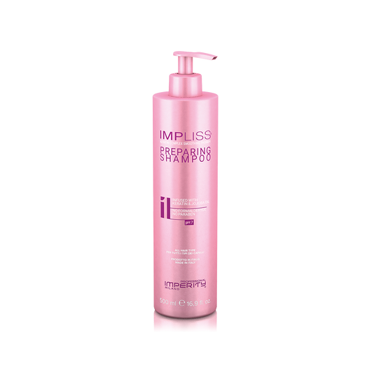 Impliss Glioxil Säure Haarglätter Creme mit Keratin 500ml