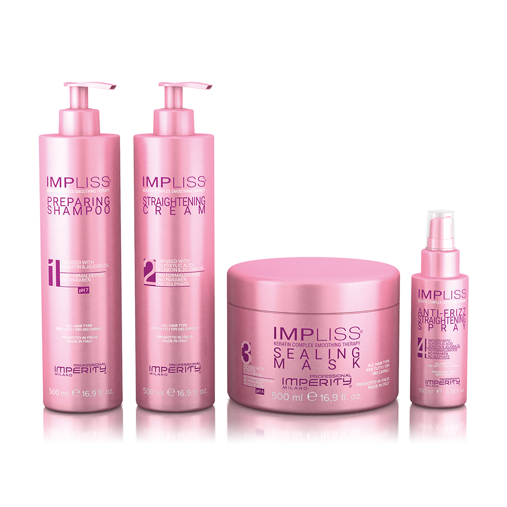 Impliss Glioxil Säure Pflegespray mit Keratin 100ml