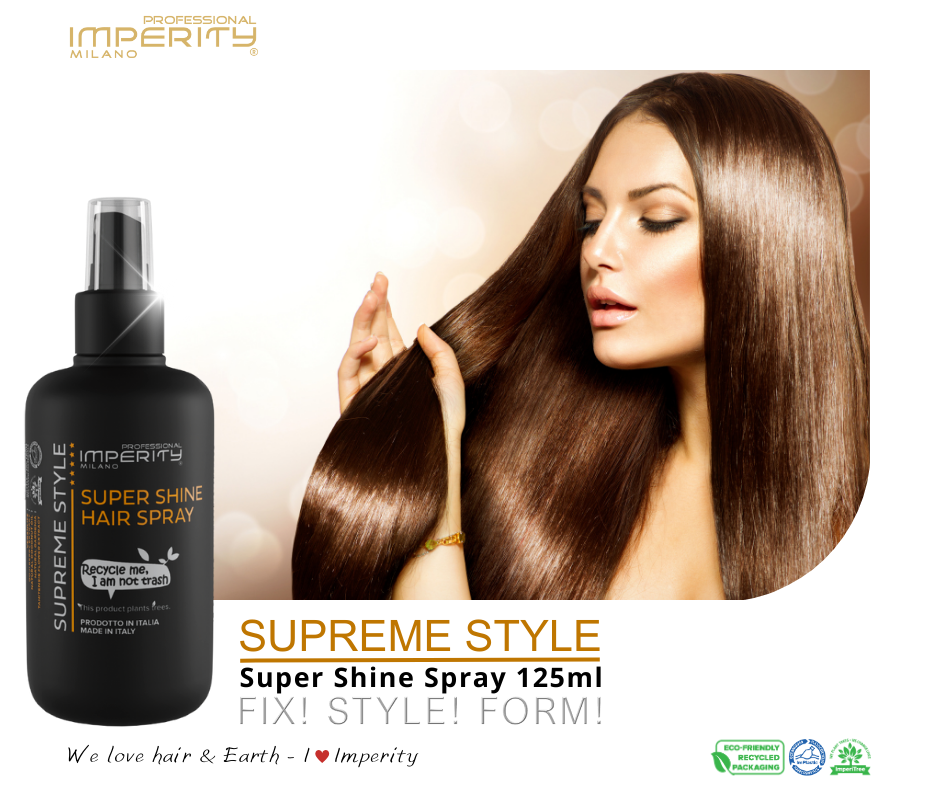 Supreme Style Super Shine Spray – Leichtes Glanzspray mit Anti-Frizz-Effekt