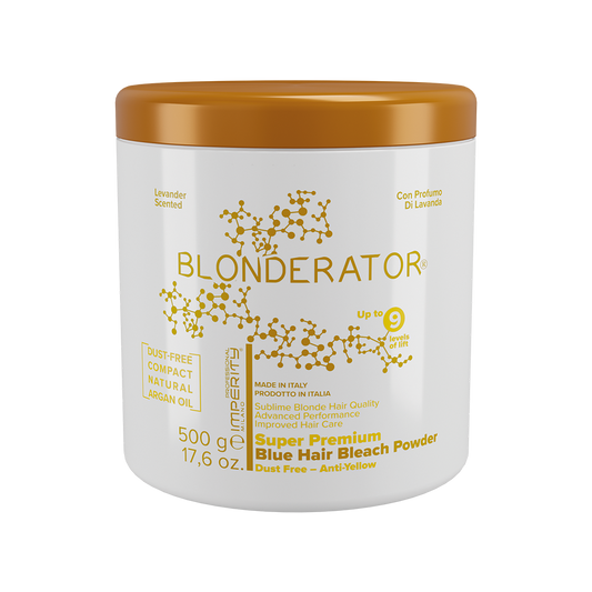 Blonderator Super Premium Blau Blondes Pulver mit Arganöl 500g (9)