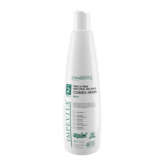 Impevita Pro & Free Natural Balance Condi & Mask 5 in 1 500 ml