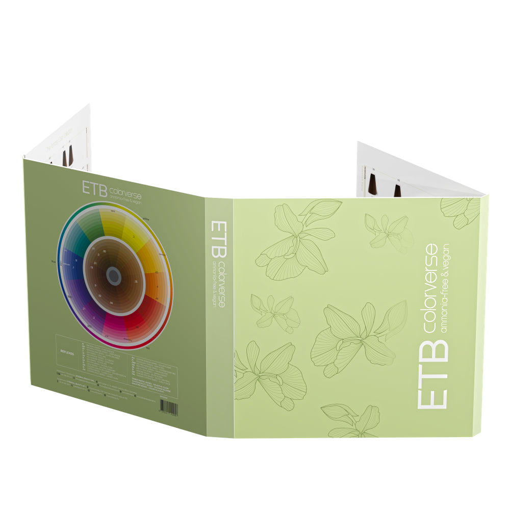 ETB ColorVerse NO-AMM Farbkarte mit 70 Farbtönen inklusive Fantasy Mix