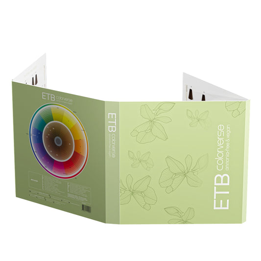 ETB ColorVerse NO-AMM Farbkarte mit 70 Farbtönen inklusive Fantasy Mix